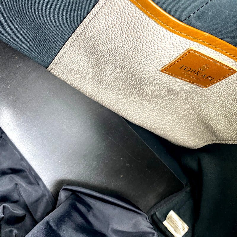 【中古品】【メンズ/レディース】 TOPKAPI トプカピ TOTE BAG トートバッグ カバン 鞄 188-250417-as-24-izu カラー：グレー系 万代Net店