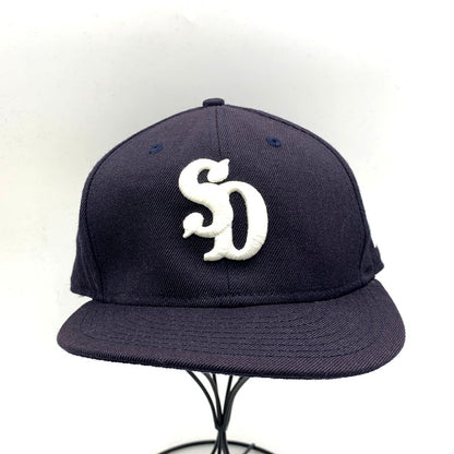 【中古品】【メンズ/レディース】 NEW ERA ニューエラ × STANDARD CALIFORNIA スタンダード カリフォルニア 59FIFTY BB CAP ベースボールキャップ 帽子 185-250417-as-30-izu サイズ：7 3/8(58.7cm) カラー：ネイビー 万代Net店