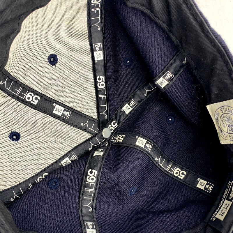 【中古品】【メンズ/レディース】 NEW ERA ニューエラ × STANDARD CALIFORNIA スタンダード カリフォルニア 59FIFTY BB CAP ベースボールキャップ 帽子 185-250417-as-30-izu サイズ：7 3/8(58.7cm) カラー：ネイビー 万代Net店