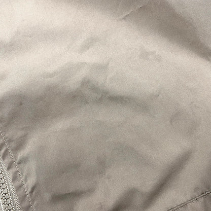 【中古品】【メンズ】 NIKE ナイキ NYLON TRACK JACKET ナイロントラックジャケット アウター 長袖 148-250419-ma-04-izu サイズ：XL カラー：BEIGE 万代Net店