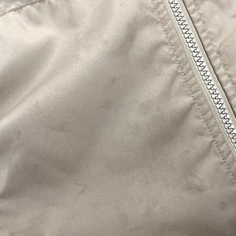 【中古品】【メンズ】 NIKE ナイキ NYLON TRACK JACKET ナイロントラックジャケット アウター 長袖 148-250419-ma-04-izu サイズ：XL カラー：BEIGE 万代Net店