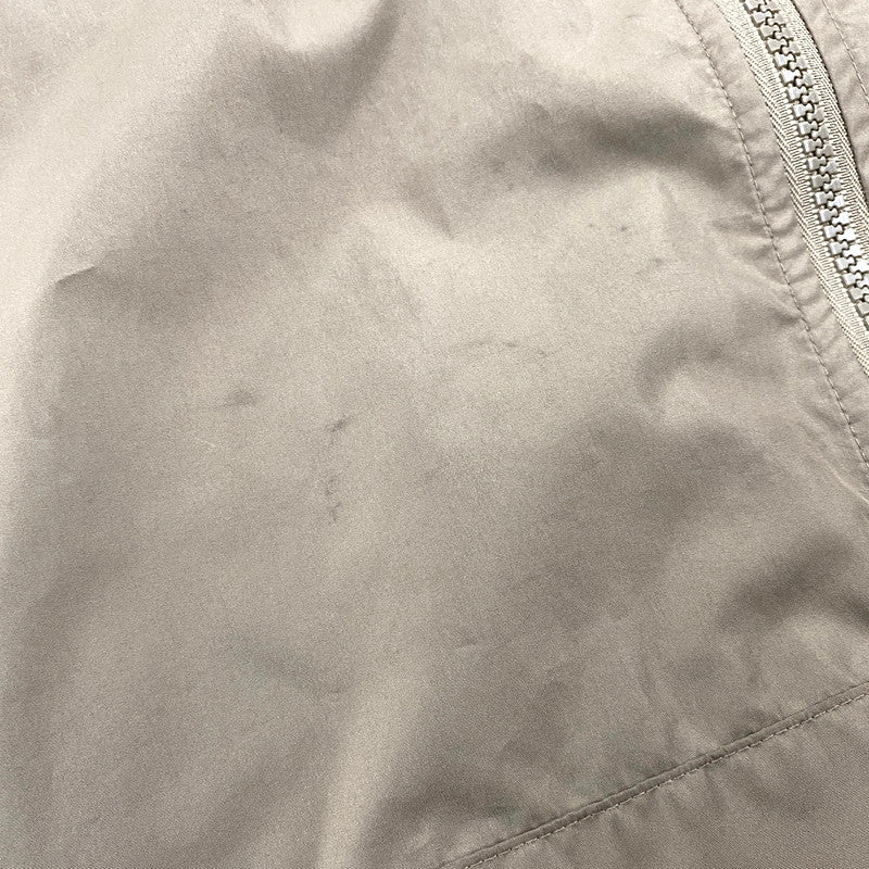 【中古品】【メンズ】 NIKE ナイキ NYLON TRACK JACKET ナイロントラックジャケット アウター 長袖 148-250419-ma-04-izu サイズ：XL カラー：BEIGE 万代Net店