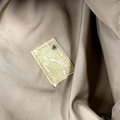 【中古品】【メンズ】 NIKE ナイキ NYLON TRACK JACKET ナイロントラックジャケット アウター 長袖 148-250419-ma-04-izu サイズ：XL カラー：BEIGE 万代Net店