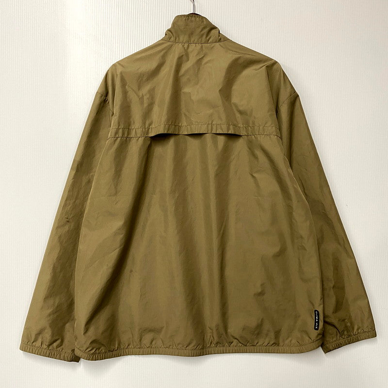 【中古品】【メンズ】 NIKE ナイキ NYLON TRACK JACKET ナイロントラックジャケット アウター 長袖 148-250419-ma-04-izu サイズ：XL カラー：BEIGE 万代Net店