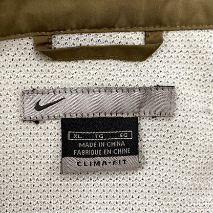 【中古品】【メンズ】 NIKE ナイキ NYLON TRACK JACKET ナイロントラックジャケット アウター 長袖 148-250419-ma-04-izu サイズ：XL カラー：BEIGE 万代Net店