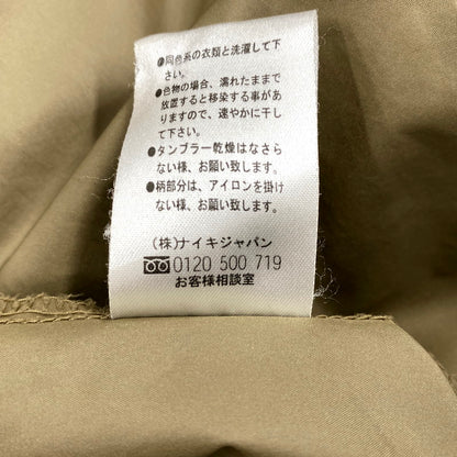 【中古品】【メンズ】 NIKE ナイキ NYLON TRACK JACKET ナイロントラックジャケット アウター 長袖 148-250419-ma-04-izu サイズ：XL カラー：BEIGE 万代Net店