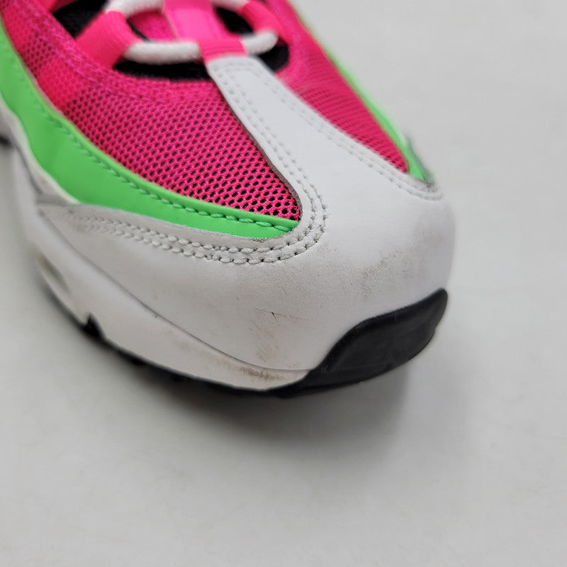 【中古品】【レディース】 NIKE ナイキ WMNS AIR MAX 95 CJ0624-101 ウィメンズ エアマックス 95 スニーカー シューズ 靴 166-250420-as-11-izu サイズ：23cm カラー：WHITE/BLACK-HYPER BLUE 万代Net店