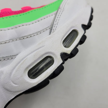 【中古品】【レディース】 NIKE ナイキ WMNS AIR MAX 95 CJ0624-101 ウィメンズ エアマックス 95 スニーカー シューズ 靴 166-250420-as-11-izu サイズ：23cm カラー：WHITE/BLACK-HYPER BLUE 万代Net店