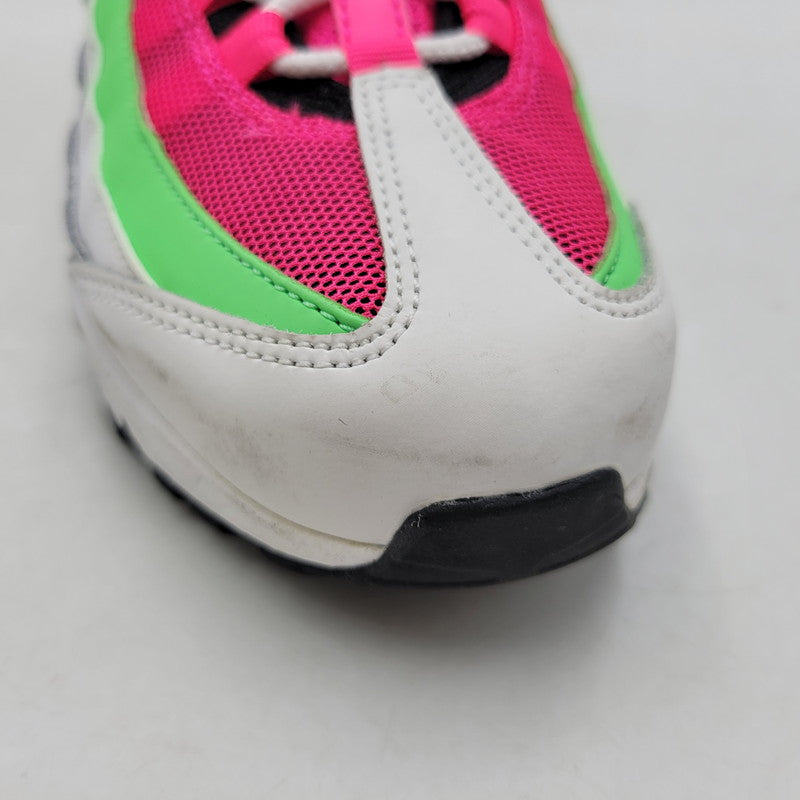【中古品】【レディース】 NIKE ナイキ WMNS AIR MAX 95 CJ0624-101 ウィメンズ エアマックス 95 スニーカー シューズ 靴 166-250420-as-11-izu サイズ：23cm カラー：WHITE/BLACK-HYPER BLUE 万代Net店