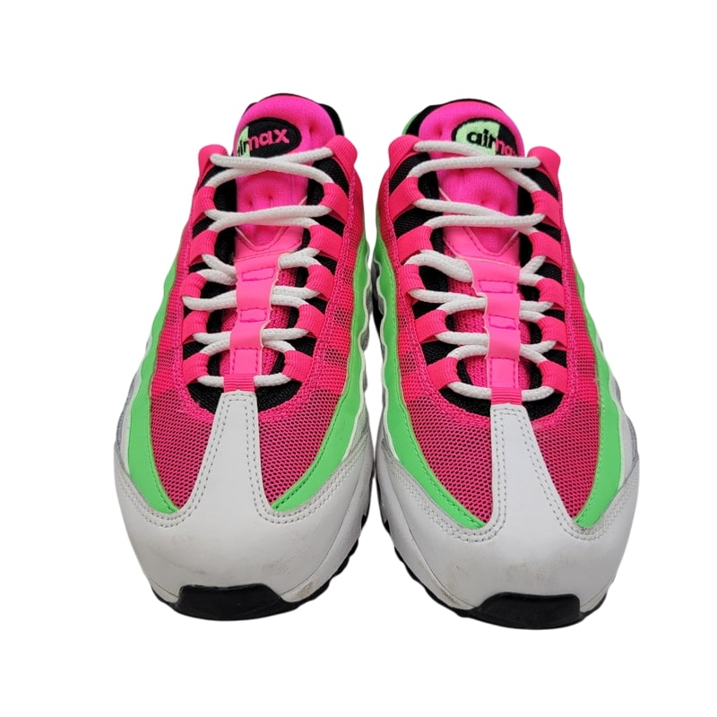 【中古品】【レディース】 NIKE ナイキ WMNS AIR MAX 95 CJ0624-101 ウィメンズ エアマックス 95 スニーカー シューズ 靴 166-250420-as-11-izu サイズ：23cm カラー：WHITE/BLACK-HYPER BLUE 万代Net店