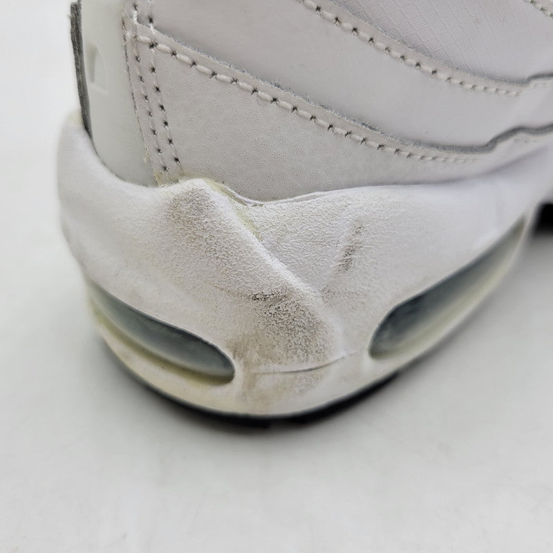 【中古品】【レディース】 NIKE ナイキ WMNS AIR MAX 95 CJ0624-101 ウィメンズ エアマックス 95 スニーカー シューズ 靴 166-250420-as-11-izu サイズ：23cm カラー：WHITE/BLACK-HYPER BLUE 万代Net店