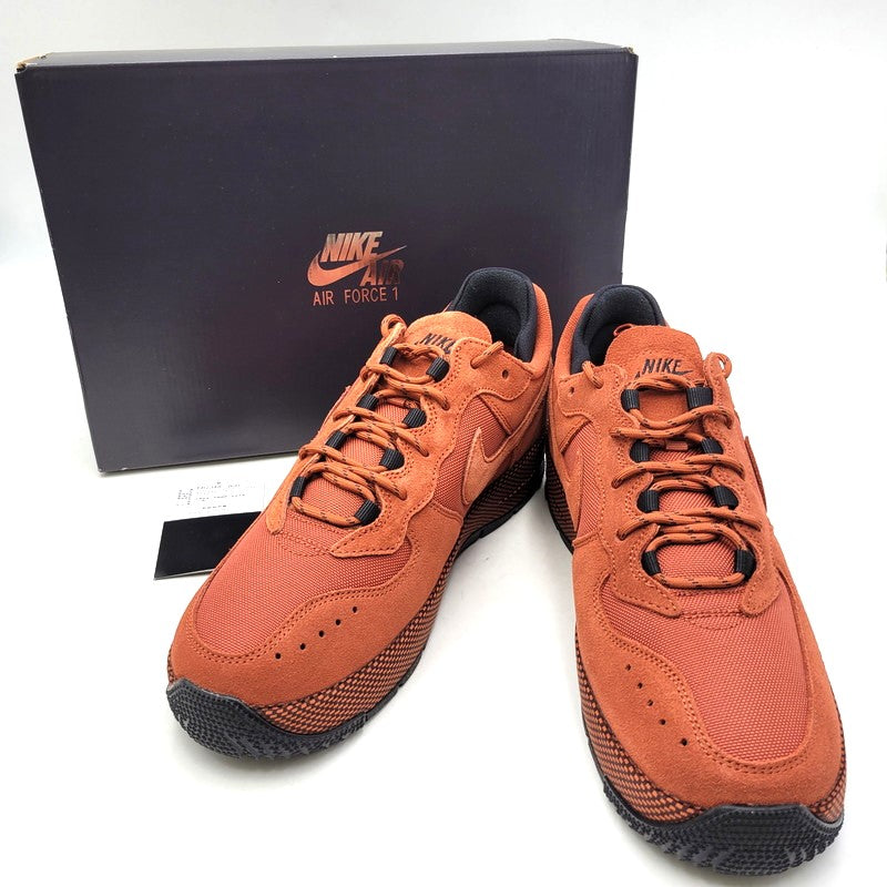 【中古美品】【メンズ】 NIKE ナイキ W AIR FORCE 1 WILD FB2348-800 ウィメンズ エアフォース1 ワイルド スニーカー シューズ 靴 160-250417-as-15-izu サイズ：28cm カラー：RUGGED ORANGE/RUGGED ORANGE 万代Net店