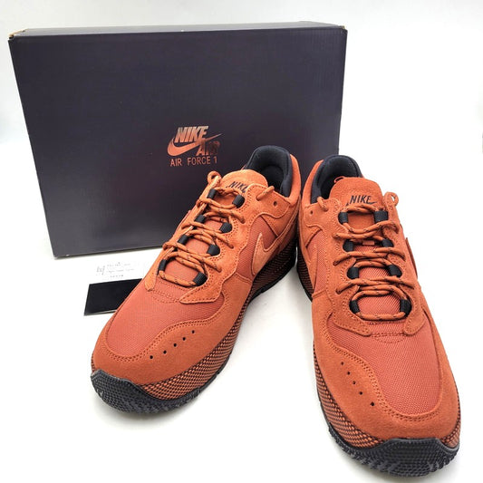 【中古美品】【メンズ】 NIKE ナイキ W AIR FORCE 1 WILD FB2348-800 ウィメンズ エアフォース1 ワイルド スニーカー シューズ 靴 160-250417-as-15-izu サイズ：28cm カラー：RUGGED ORANGE/RUGGED ORANGE 万代Net店