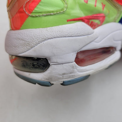 【中古品】【メンズ】 NIKE ナイキ × ATMOS アトモス AIR MAX2 LIGHT QS CJ6200-001 エア マックス 2 ライト QS スニーカー シューズ 靴 160-250420-as-12-izu サイズ：28cm カラー：BLACK/BRIGHT CRIMSON 万代Net店