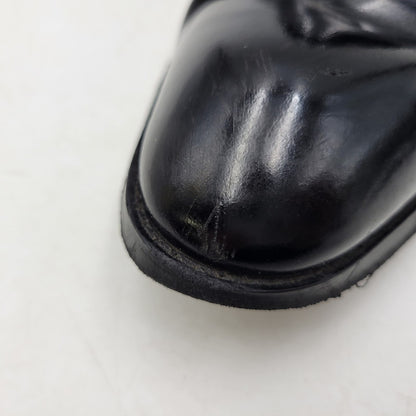【中古品】【メンズ】 SINGLE MONK PLAIN TOE DRESS SHOES シングルモンク プレーントゥ ドレスシューズ ビジネスシューズ 靴 164-250420-as-15-izu サイズ：24 1/2 カラー：ブラック 万代Net店