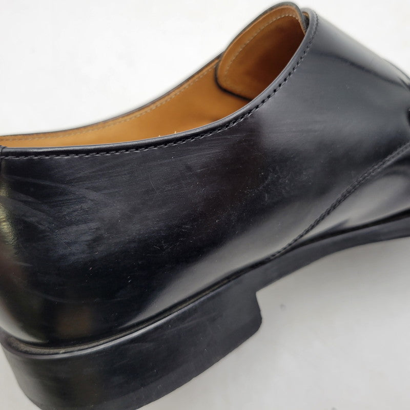 【中古品】【メンズ】 SINGLE MONK PLAIN TOE DRESS SHOES シングルモンク プレーントゥ ドレスシューズ ビジネスシューズ 靴 164-250420-as-15-izu サイズ：24 1/2 カラー：ブラック 万代Net店