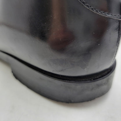 【中古品】【メンズ】 SINGLE MONK PLAIN TOE DRESS SHOES シングルモンク プレーントゥ ドレスシューズ ビジネスシューズ 靴 164-250420-as-15-izu サイズ：24 1/2 カラー：ブラック 万代Net店