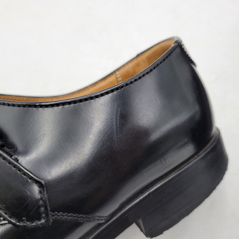 【中古品】【メンズ】 SINGLE MONK PLAIN TOE DRESS SHOES シングルモンク プレーントゥ ドレスシューズ ビジネスシューズ 靴 164-250420-as-15-izu サイズ：24 1/2 カラー：ブラック 万代Net店
