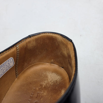 【中古品】【メンズ】 SINGLE MONK PLAIN TOE DRESS SHOES シングルモンク プレーントゥ ドレスシューズ ビジネスシューズ 靴 164-250420-as-15-izu サイズ：24 1/2 カラー：ブラック 万代Net店