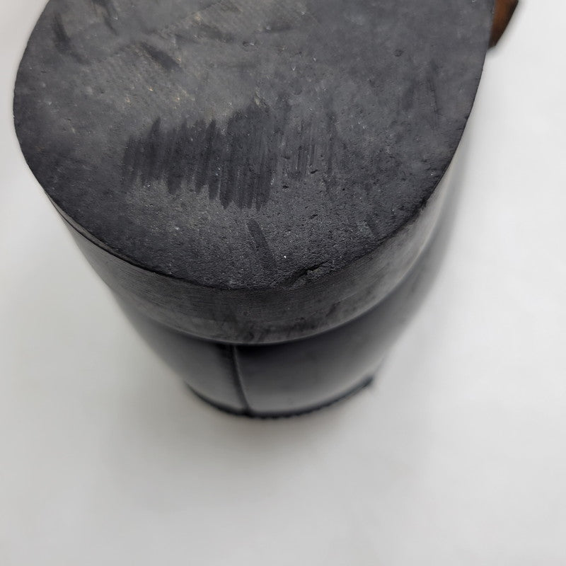 【中古品】【メンズ】 SINGLE MONK PLAIN TOE DRESS SHOES シングルモンク プレーントゥ ドレスシューズ ビジネスシューズ 靴 164-250420-as-15-izu サイズ：24 1/2 カラー：ブラック 万代Net店