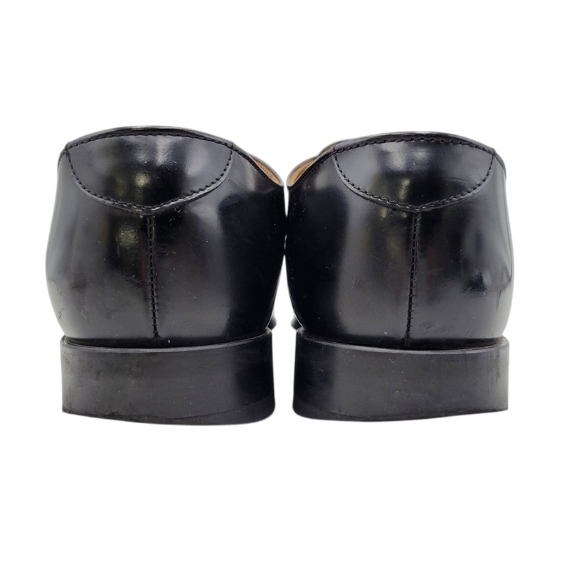 【中古品】【メンズ】 SINGLE MONK PLAIN TOE DRESS SHOES シングルモンク プレーントゥ ドレスシューズ ビジネスシューズ 靴 164-250420-as-15-izu サイズ：24 1/2 カラー：ブラック 万代Net店