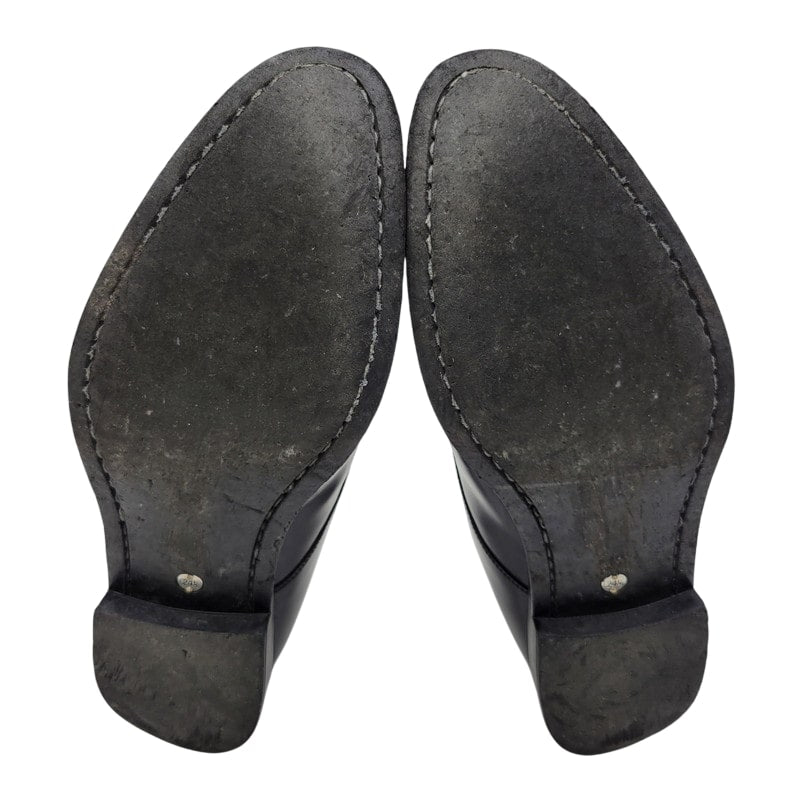 【中古品】【メンズ】 SINGLE MONK PLAIN TOE DRESS SHOES シングルモンク プレーントゥ ドレスシューズ ビジネスシューズ 靴 164-250420-as-15-izu サイズ：24 1/2 カラー：ブラック 万代Net店