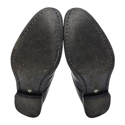 【中古品】【メンズ】 SINGLE MONK PLAIN TOE DRESS SHOES シングルモンク プレーントゥ ドレスシューズ ビジネスシューズ 靴 164-250420-as-15-izu サイズ：24 1/2 カラー：ブラック 万代Net店