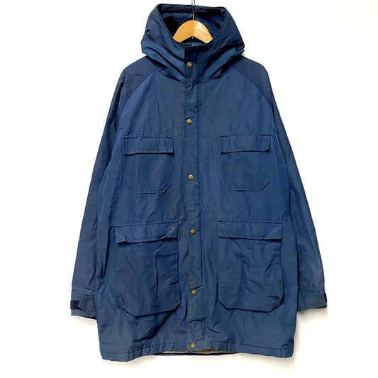 【中古品】【メンズ】 WOOLRICH ウールリッチ 1527 USA製 MOUNTAIN PARKA マウンテンパーカ アウター 長袖 146-250421-ma-23-izu サイズ：L カラー：青系 万代Net店
