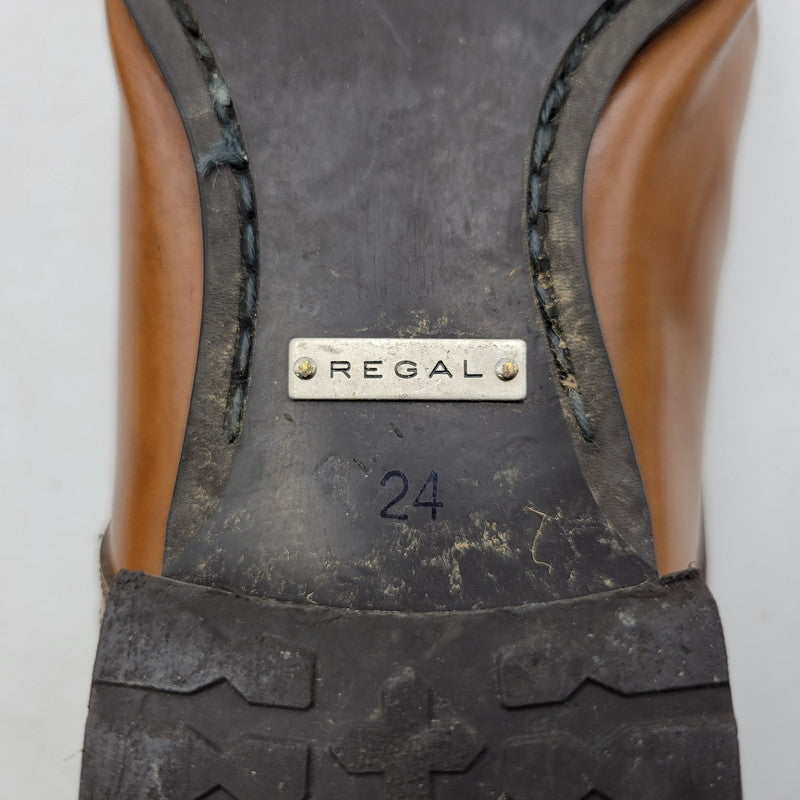 【中古品】【レディース】 U TIP DRESS SHOES 635R Uチップ ドレスシューズ ビジネスシューズ 靴 167-250426-as-26-izu サイズ：24 カラー：ブラウン 万代Net店