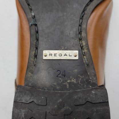 【中古品】【レディース】 U TIP DRESS SHOES 635R Uチップ ドレスシューズ ビジネスシューズ 靴 167-250426-as-26-izu サイズ：24 カラー：ブラウン 万代Net店