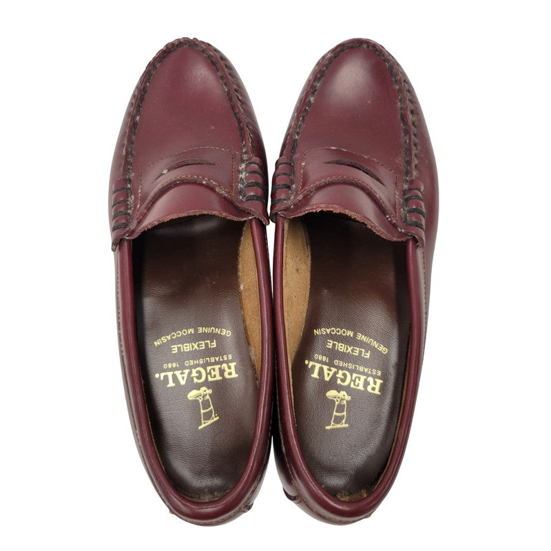 【中古品】【レディース】 COIN LOAFERS 2414 コインローファー シューズ 靴 167-250422-as-37-izu サイズ：22.5 カラー：ブラウン 万代Net店