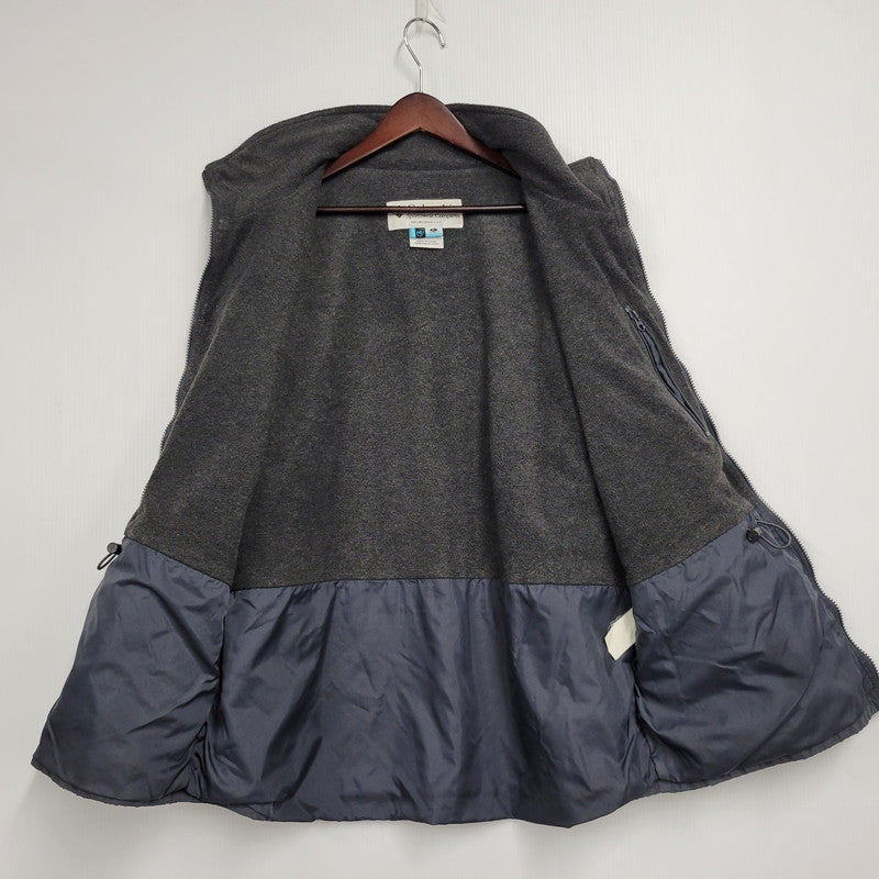 【中古品】【レディース】 Columbia コロンビア FLEECE LINER NYLON SHELL JACKET フリースライナー ナイロンシェルジャケット アウター 144-250422-as-24-izu サイズ：XL カラー：グレー系 万代Net店