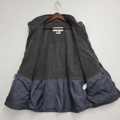 【中古品】【レディース】 Columbia コロンビア FLEECE LINER NYLON SHELL JACKET フリースライナー ナイロンシェルジャケット アウター 144-250422-as-24-izu サイズ：XL カラー：グレー系 万代Net店