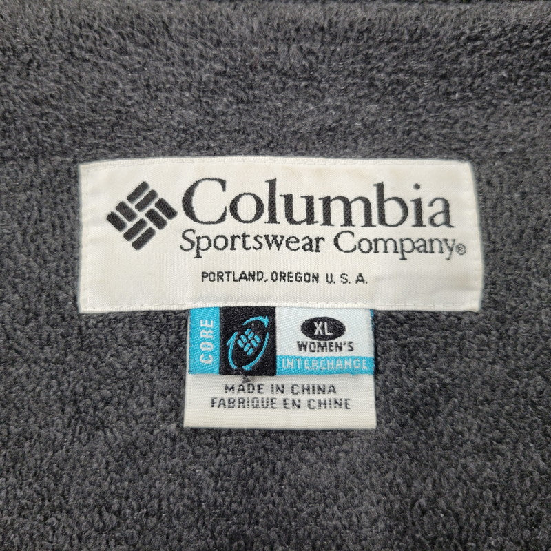 【中古品】【レディース】 Columbia コロンビア FLEECE LINER NYLON SHELL JACKET フリースライナー ナイロンシェルジャケット アウター 144-250422-as-24-izu サイズ：XL カラー：グレー系 万代Net店