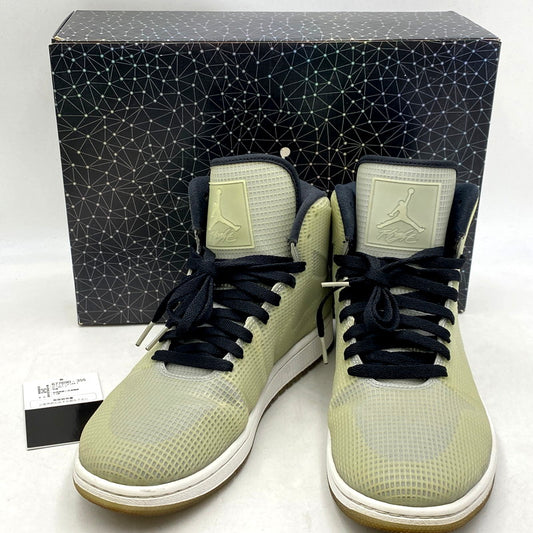 【中古品】【メンズ】 NIKE ナイキ AIR JORDAN 4LAB1 677690-355 エアジョーダン 4ラボ1 スニーカー シューズ 靴 160-250422-as-42-izu サイズ：27.5cm カラー：GLOW/REFLECT SILVER-BLK-WHITE 万代Net店
