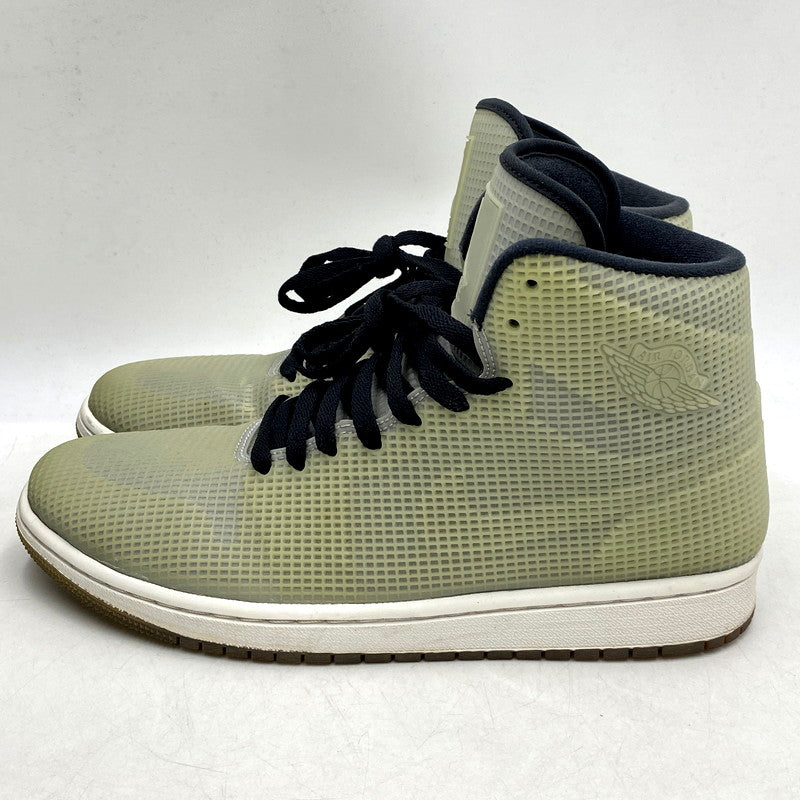 【中古品】【メンズ】 NIKE ナイキ AIR JORDAN 4LAB1 677690-355 エアジョーダン 4ラボ1 スニーカー シューズ 靴 160-250422-as-42-izu サイズ：27.5cm カラー：GLOW/REFLECT SILVER-BLK-WHITE 万代Net店