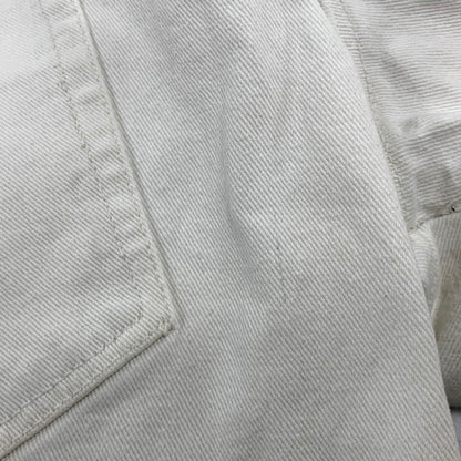 【中古品】【メンズ】 RESULTS JEANS WHITE DENIM WIDE PANTS ホワイト デニム ワイド パンツ ジーンズ ボトムス 157-250423-as-17-izu サイズ：31M カラー：ホワイト 万代Net店