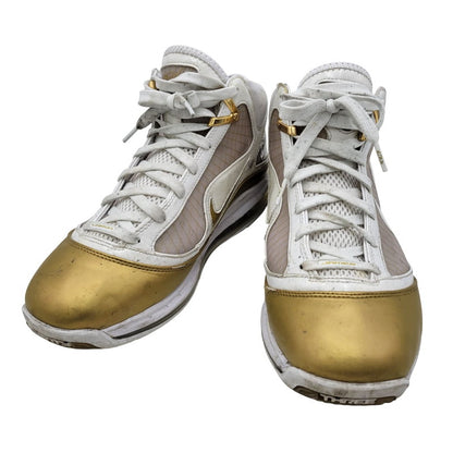 【中古品】【メンズ】 NIKE ナイキ LEBRON 7 QS CU5646-100 レブロン 7 QS スニーカー シューズ 靴 160-250426-as-19-izu サイズ：27.5cm カラー：WHITE/WHITE-METALLIC GOLD 万代Net店