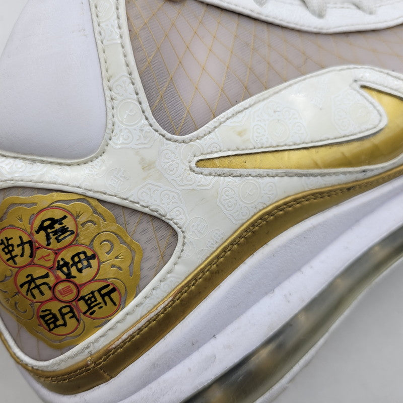 【中古品】【メンズ】 NIKE ナイキ LEBRON 7 QS CU5646-100 レブロン 7 QS スニーカー シューズ 靴 160-250426-as-19-izu サイズ：27.5cm カラー：WHITE/WHITE-METALLIC GOLD 万代Net店