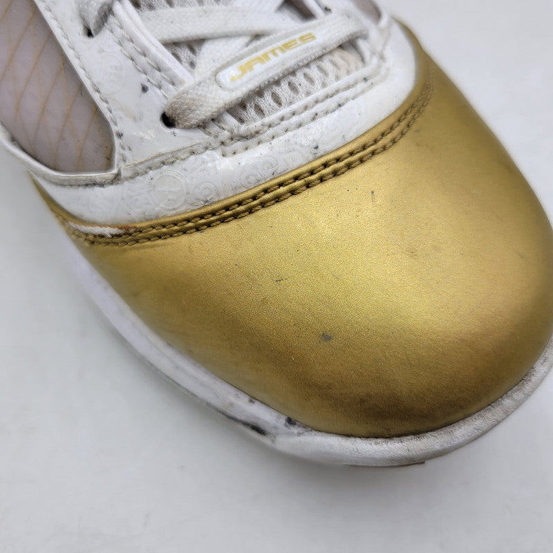 【中古品】【メンズ】 NIKE ナイキ LEBRON 7 QS CU5646-100 レブロン 7 QS スニーカー シューズ 靴 160-250426-as-19-izu サイズ：27.5cm カラー：WHITE/WHITE-METALLIC GOLD 万代Net店