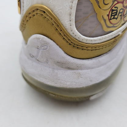 【中古品】【メンズ】 NIKE ナイキ LEBRON 7 QS CU5646-100 レブロン 7 QS スニーカー シューズ 靴 160-250426-as-19-izu サイズ：27.5cm カラー：WHITE/WHITE-METALLIC GOLD 万代Net店