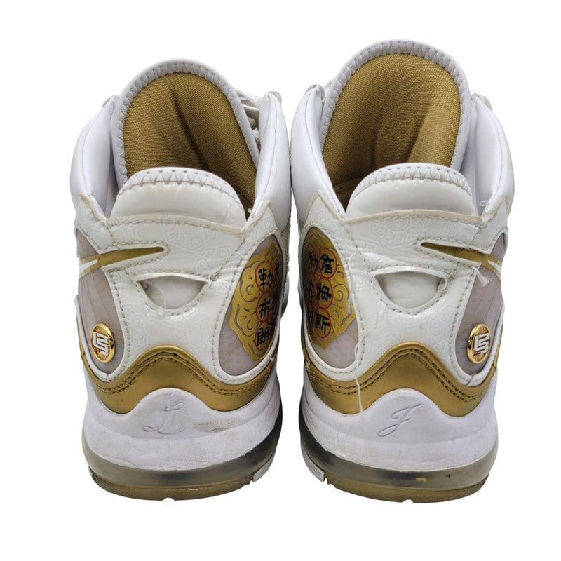 【中古品】【メンズ】 NIKE ナイキ LEBRON 7 QS CU5646-100 レブロン 7 QS スニーカー シューズ 靴 160-250426-as-19-izu サイズ：27.5cm カラー：WHITE/WHITE-METALLIC GOLD 万代Net店