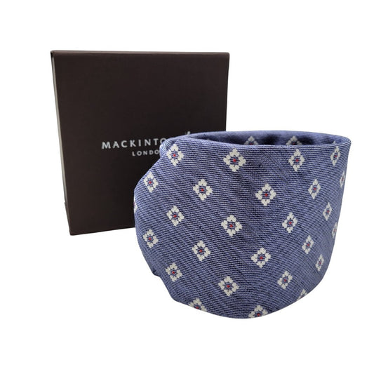 【中古美品】【メンズ】 MACKINTOSH LONDON マッキントッシュ ロンドン NECKTIE ネクタイ 208-250427-as-31-izu カラー：ブルー 万代Net店