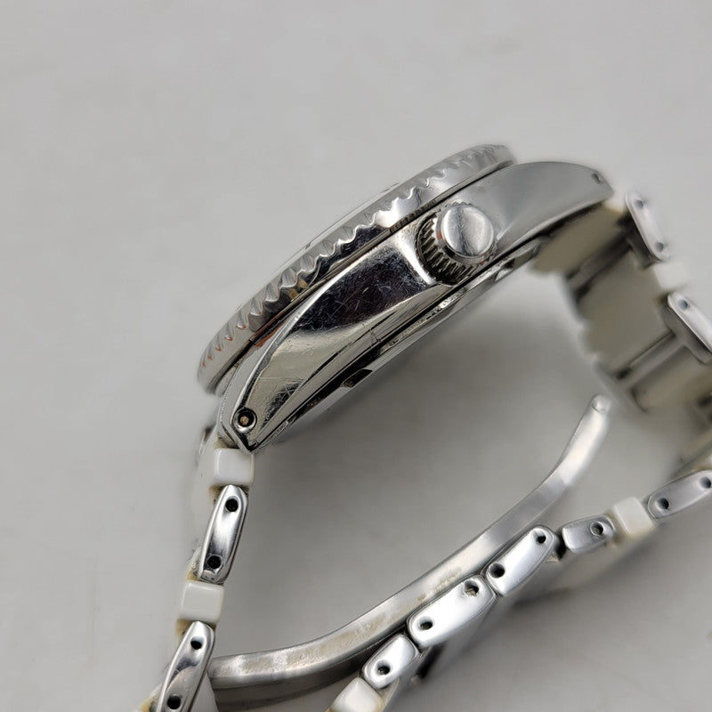 【現状渡し品】【レディース】 Folli Follie フォリフォリ QUARTZ WF4T0015 クォーツ 白文字盤 腕時計 198-250716-as-35-izu カラー：シルバー×ホワイト 万代Net店