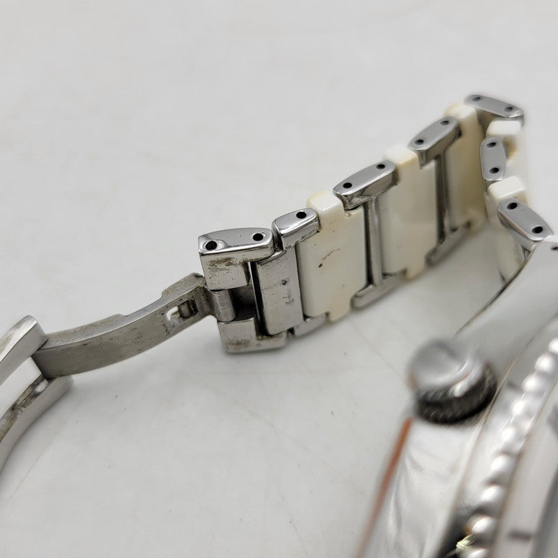 【現状渡し品】【レディース】 Folli Follie フォリフォリ QUARTZ WF4T0015 クォーツ 白文字盤 腕時計 198-250716-as-35-izu カラー：シルバー×ホワイト 万代Net店