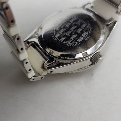 【現状渡し品】【レディース】 Folli Follie フォリフォリ QUARTZ WF4T0015 クォーツ 白文字盤 腕時計 198-250716-as-35-izu カラー：シルバー×ホワイト 万代Net店