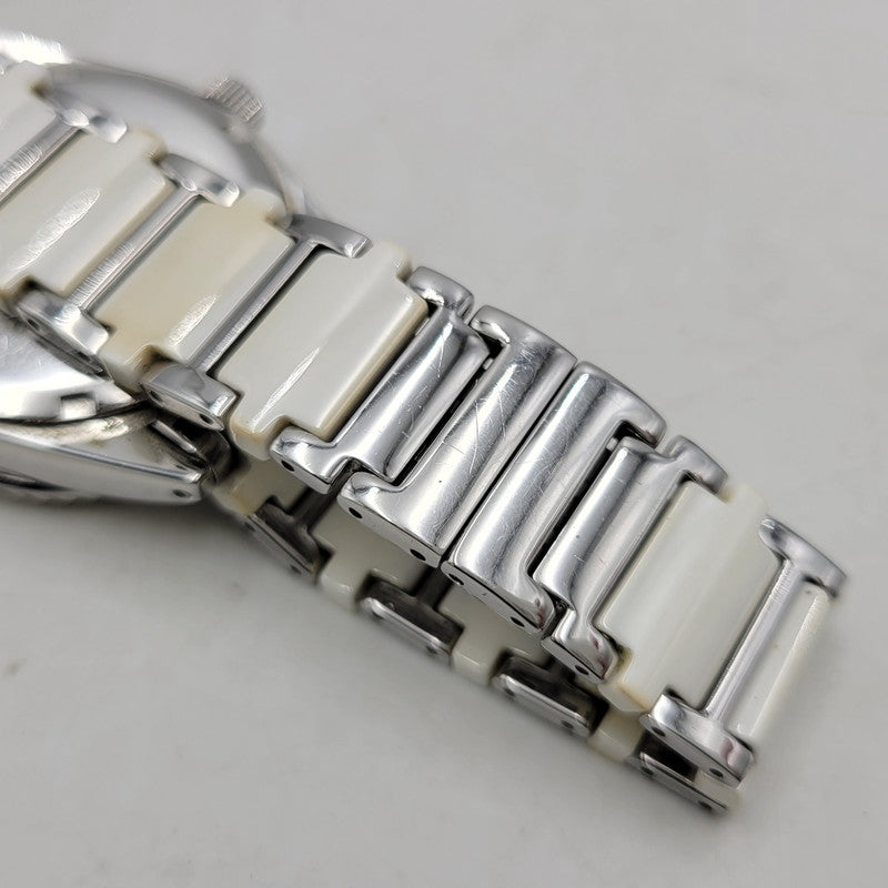 【現状渡し品】【レディース】 Folli Follie フォリフォリ QUARTZ WF4T0015 クォーツ 白文字盤 腕時計 198-250716-as-35-izu カラー：シルバー×ホワイト 万代Net店