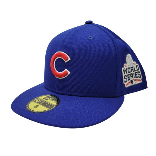 【中古品】【メンズ/レディース】 NEW ERA ニューエラ CHICAGO CUBS 2016 WORLD SERIES CAP シカゴカブス 2016 ワールドシリーズ キャップ 帽子 185-250427-as-13-izu サイズ：8(63.5cm) カラー：ブルー 万代Net店