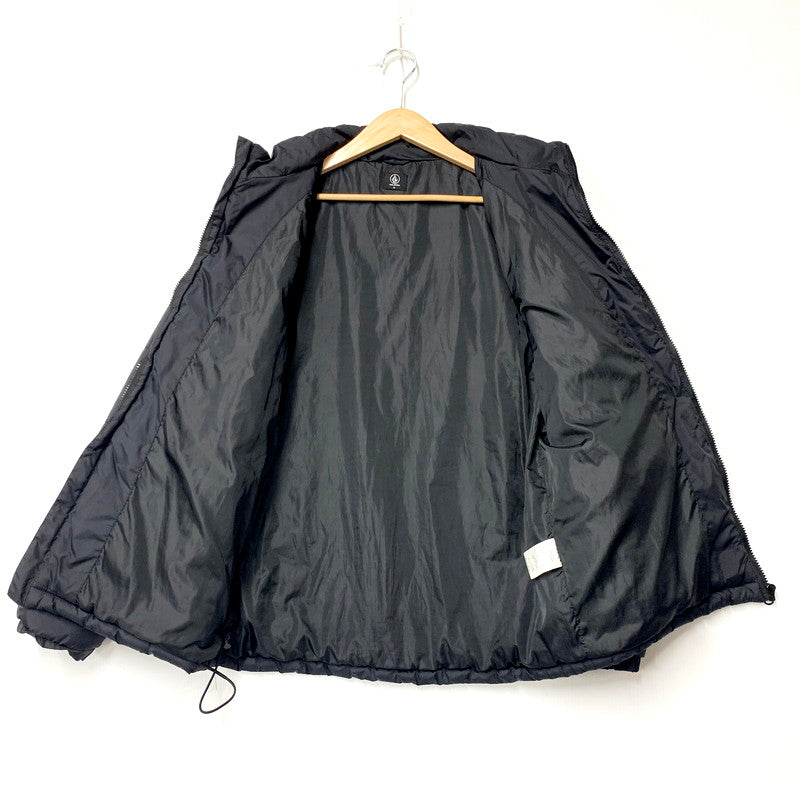 【中古品】VOLCOM ボルコム A17417JA PADDED JACKET パデッド ジャケット アウター 142-250722-rk-16-izu サイズ：M カラー：ブラック 万代Net店