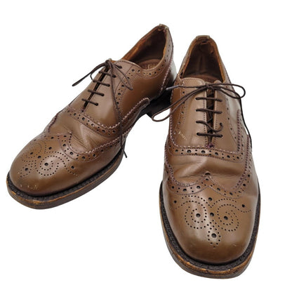 【ジャンク品】【メンズ】 Loake ローク BROS BEDFORD WING TIP BOOTS ベッドフォード ウィングチップ シューズ 靴 165-250426-as-27-izu サイズ：8.5 カラー：ブラウン 万代Net店